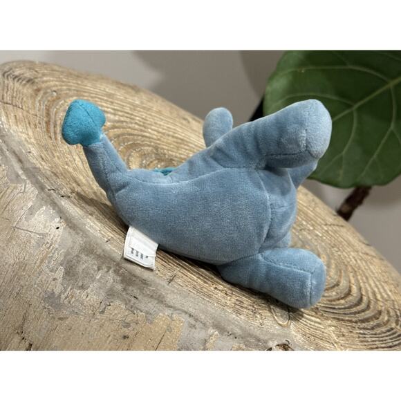 Jellycat Little Puff Sapphire Dragon Plush Blue Small Jelly Cat Stuffed Animal - Picture 7 of 9